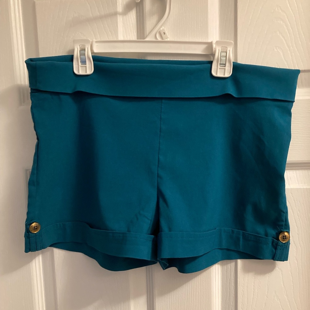 High waisted shorts